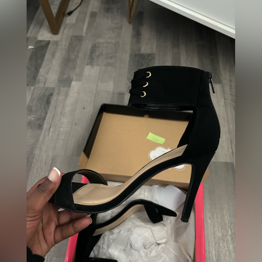 Black heels
